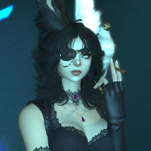Izumi Kuuroneko (Keeper of Spirits) An enigmatic Viera, Izumi tends the bar with practiced grace. Her hands are deft, her voice low, and her cocktails linger like half-remembered dreams. She moves like a shadow… or a cat who’s chosen you.
